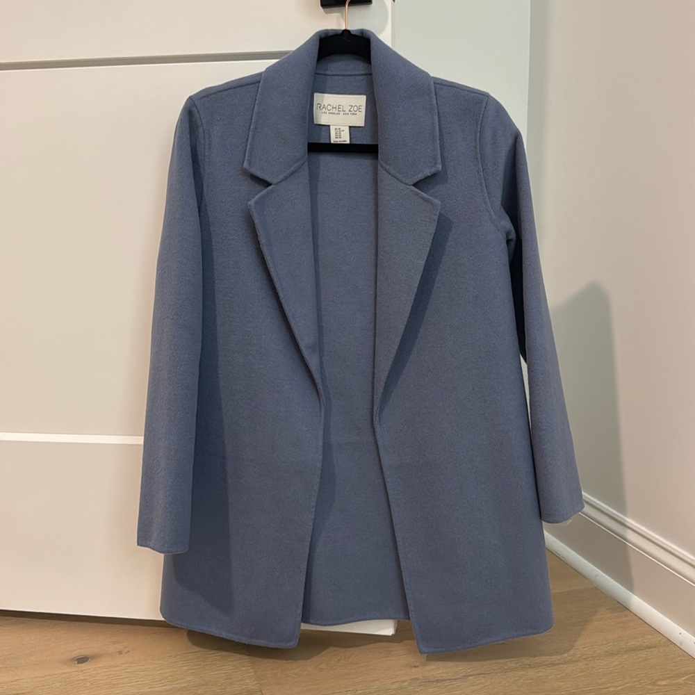 Rachel Zoe Powder Blue Blazer Coat XS